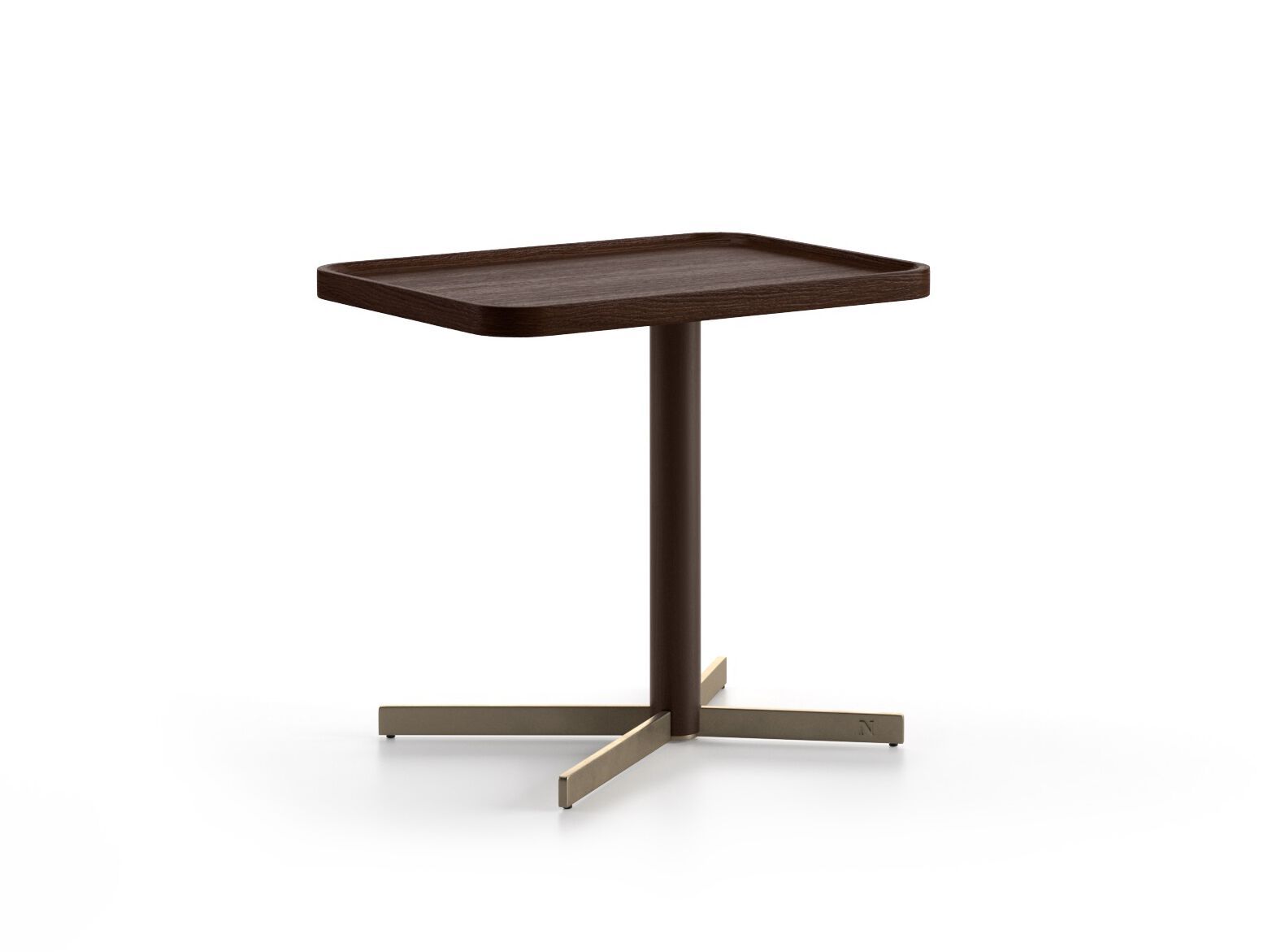 Высокий деревянный прямоугольный журнальный столик Natuzzi Italia Icon ARCH-00069341 - Вид №2