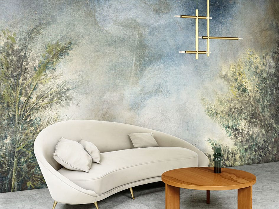 Обои из натурального ПВХ, экологически чистые, моющиеся WallPepper CASSANDRA ARCH-00139165