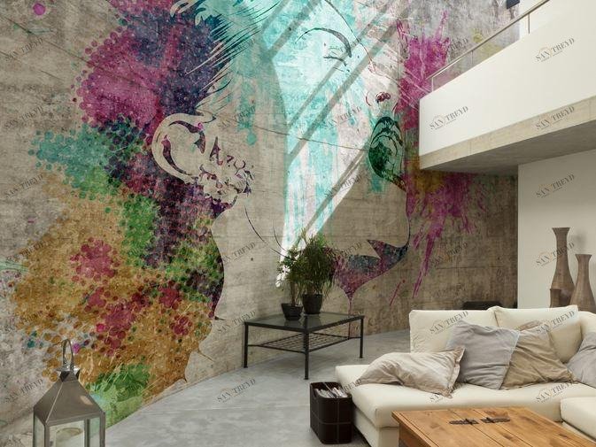 GLAMORA Виниловые обои с эффектом стены Fancy sun-id-1364925