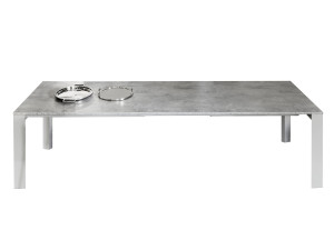 Стальной и Сверхкерамический выдвижной обеденный стол