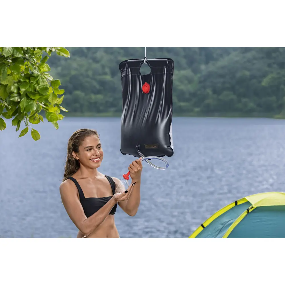 Душ дачный Bestway мобильный 20 л встроенный термометр Santreyd STLM-2020093 - Вид №6