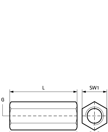 6453830 Монтажный элемент BIS Соединительные муфты соединение резьбовых элементов WALRAVEN  - Вид №1