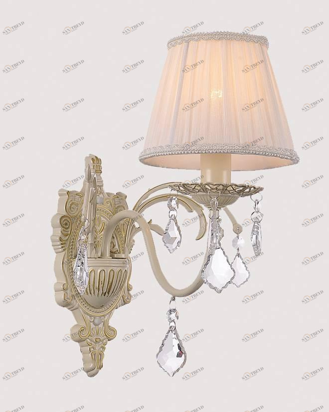 Бра Favourite Gara 1408-1W FAVOURITE  078244 Бежевый;белый;прозрачный 