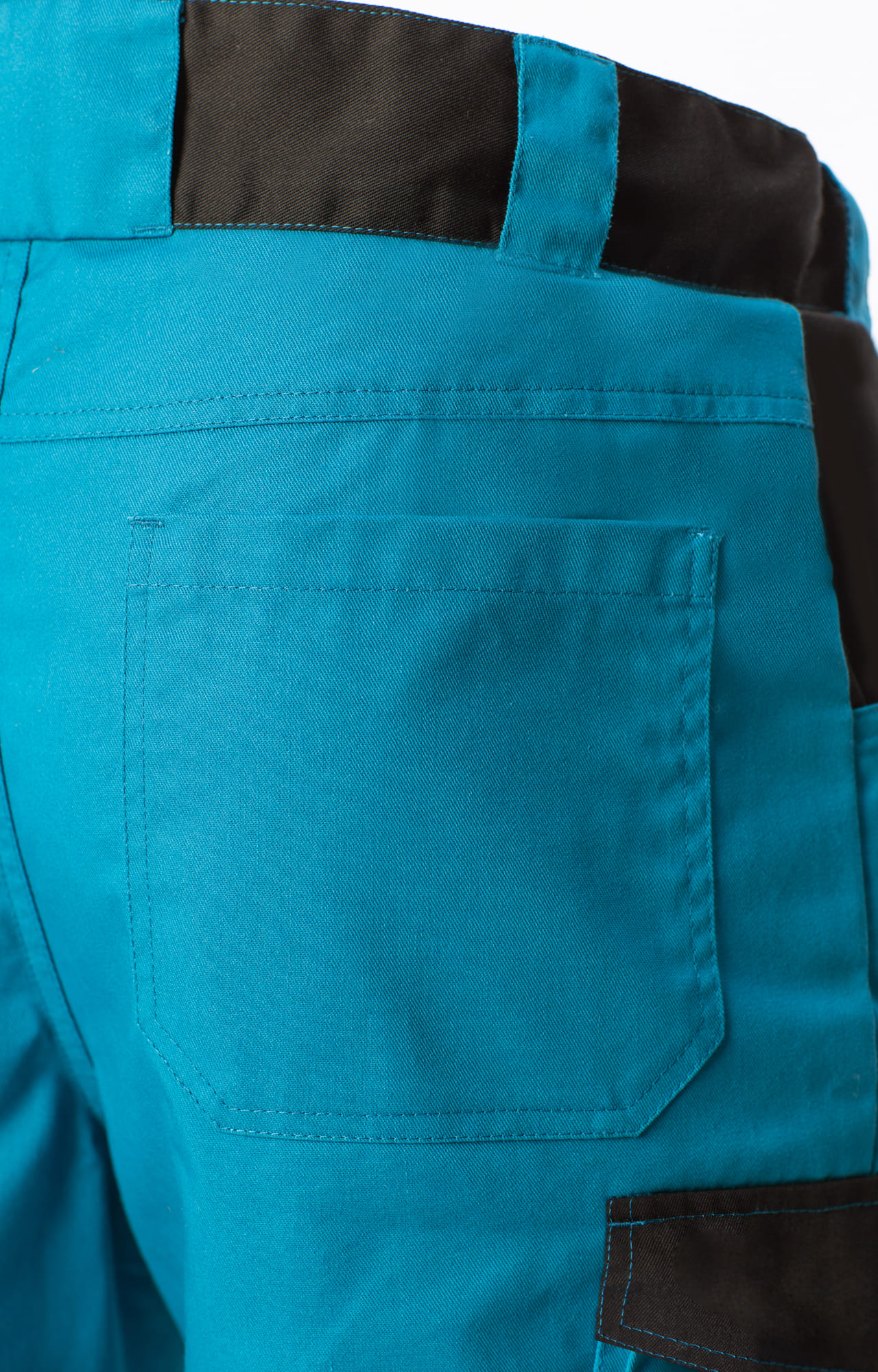 5031500 Костюм  NEW аквамарин-черный STATUS  Летняя спецодежда  размер 56-58/170-176  - Вид №11