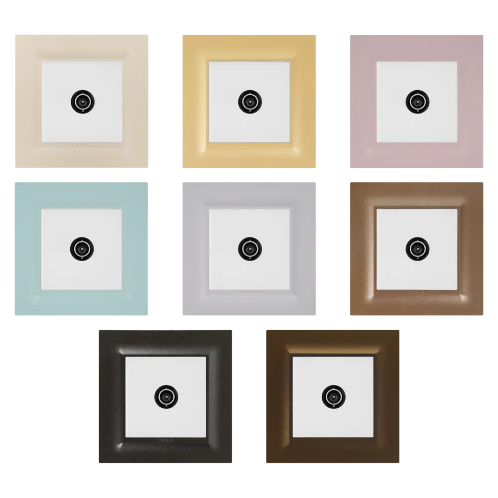 Проходная ТВ-розетка Legrand Structura для шлейфового подключения 82064692 STLM-0018676 - Вид №1