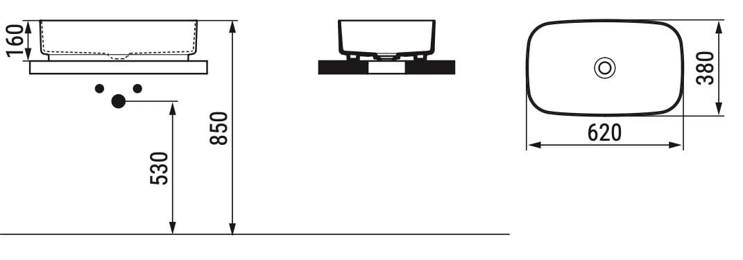 Керамическая столешница Ceramica Dolomite Noemi ARCH-00023031 - Вид №9