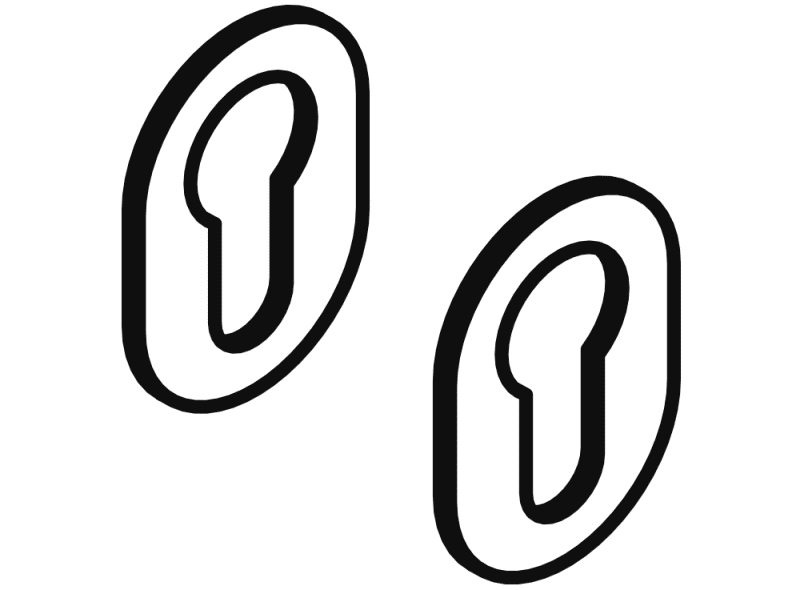 306XAM розетка для ключей HEWI System 111 | Polyamid  - Вид №4