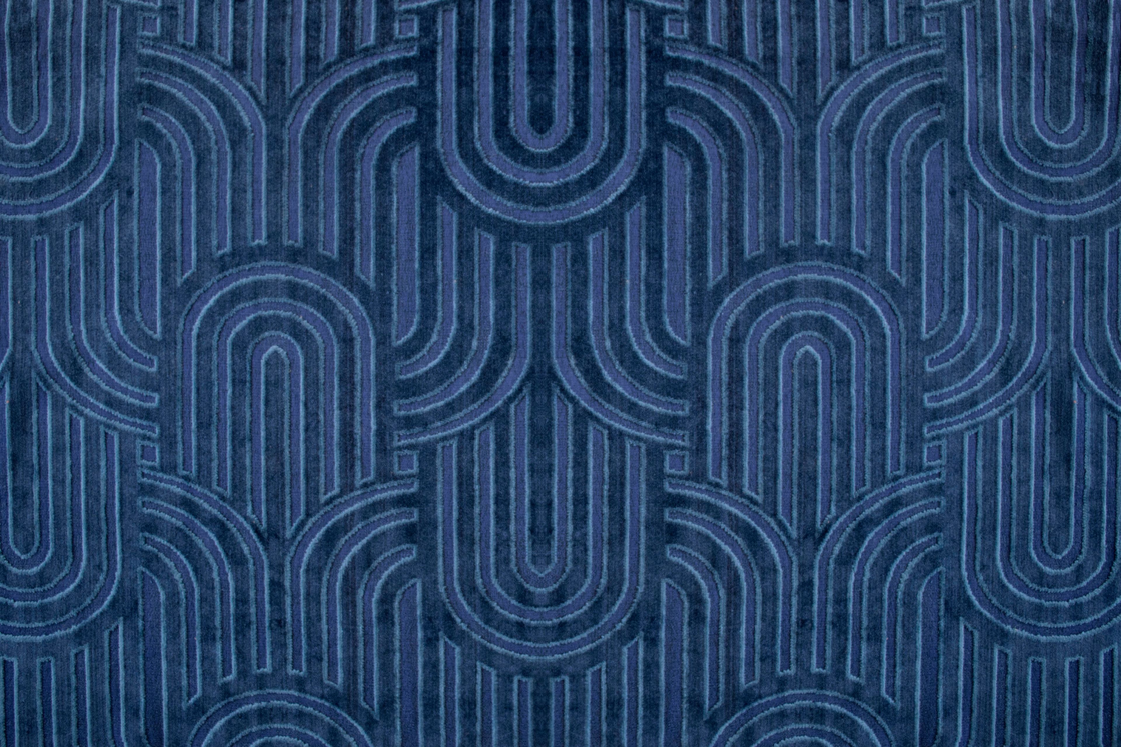 Жаккардовая ткань с графическим рисунком Aldeco Veva ARCH-00053655 - Вид №6