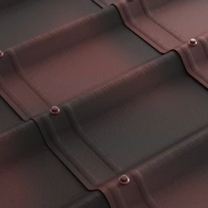 Лист Ондувилла 400x1070 мм красный 84317607 STLM-2083215