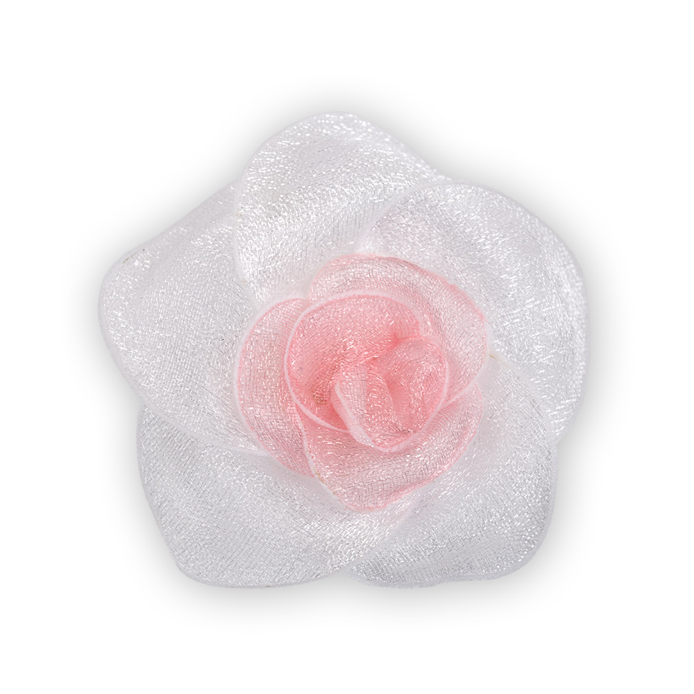 30 Цветок 5 лепестков -01 бело-розовый BLITZ 