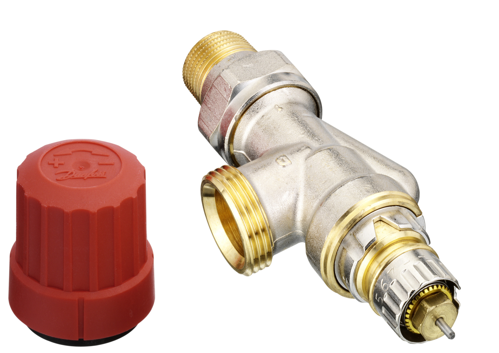 Danfoss Клапан RTR-N/RA-N для двухтрубной системы отопления Клапан RA-N 15 угл., наружн. резьба 013G4201  - Вид №26