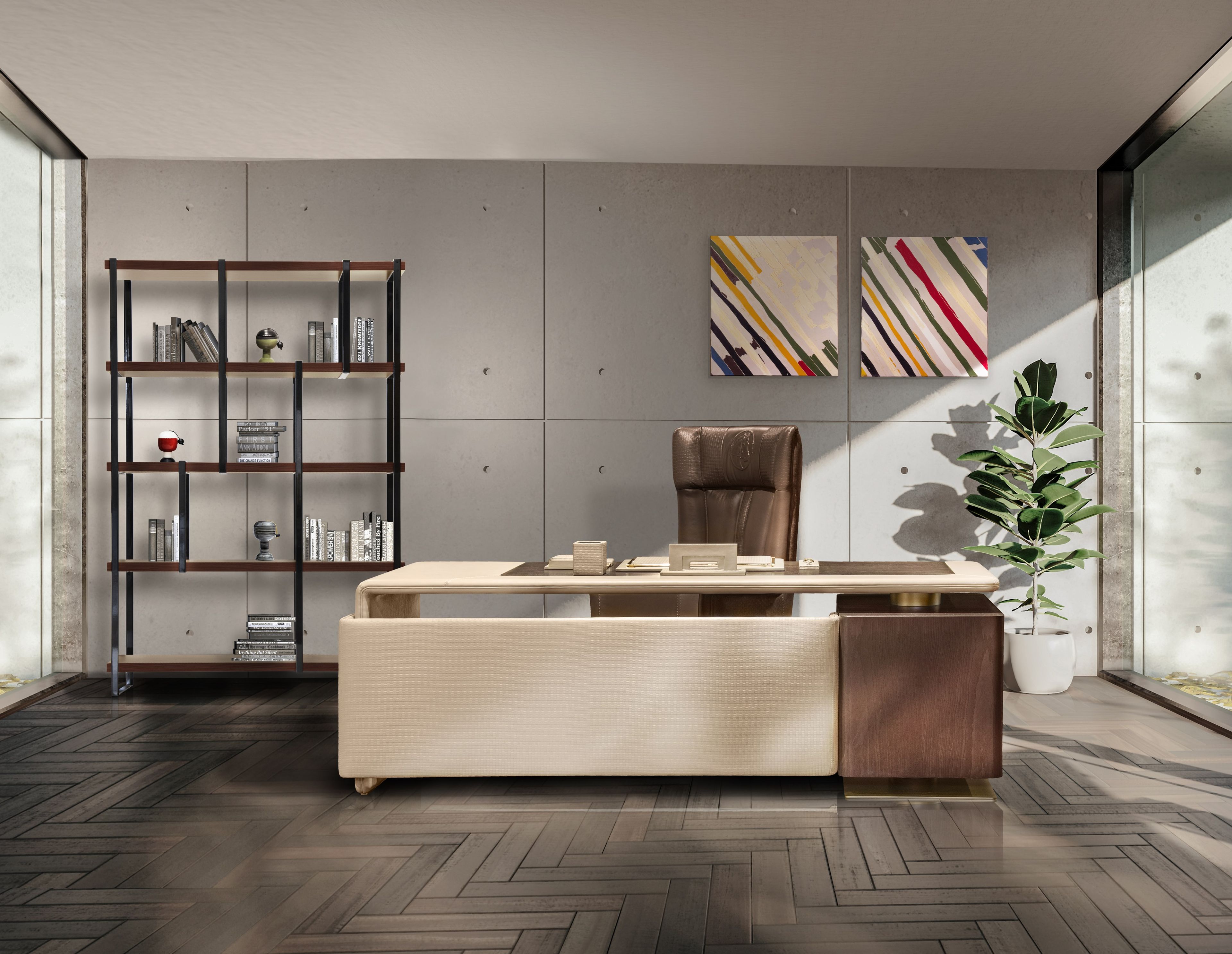 Исполнительный стол с ящиками Formitalia Yangoon ARCH-00066819 - Вид №6