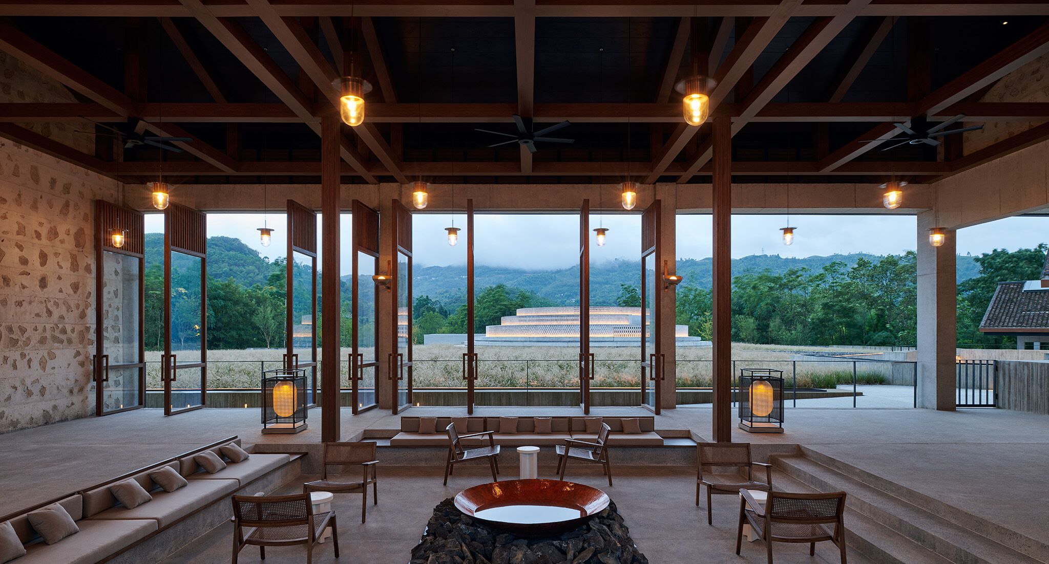 Открытый подвесной светильник / алюминиевый подвесной светильник PARACHILNA Denglong ARCH-00125628 - Вид №8