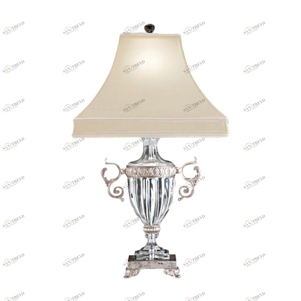 Настольная лампа 10120-48 от Schonbek SCHONBEK ВАЗА 244512 Белый;серебро 