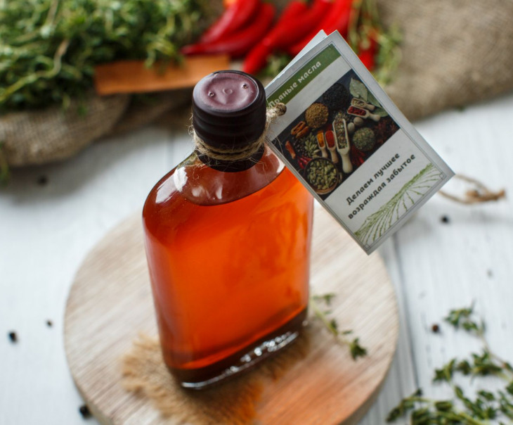 6569 Масло с приправами "Для мяса испанское толедо" Вкусляндия  - Вид №1