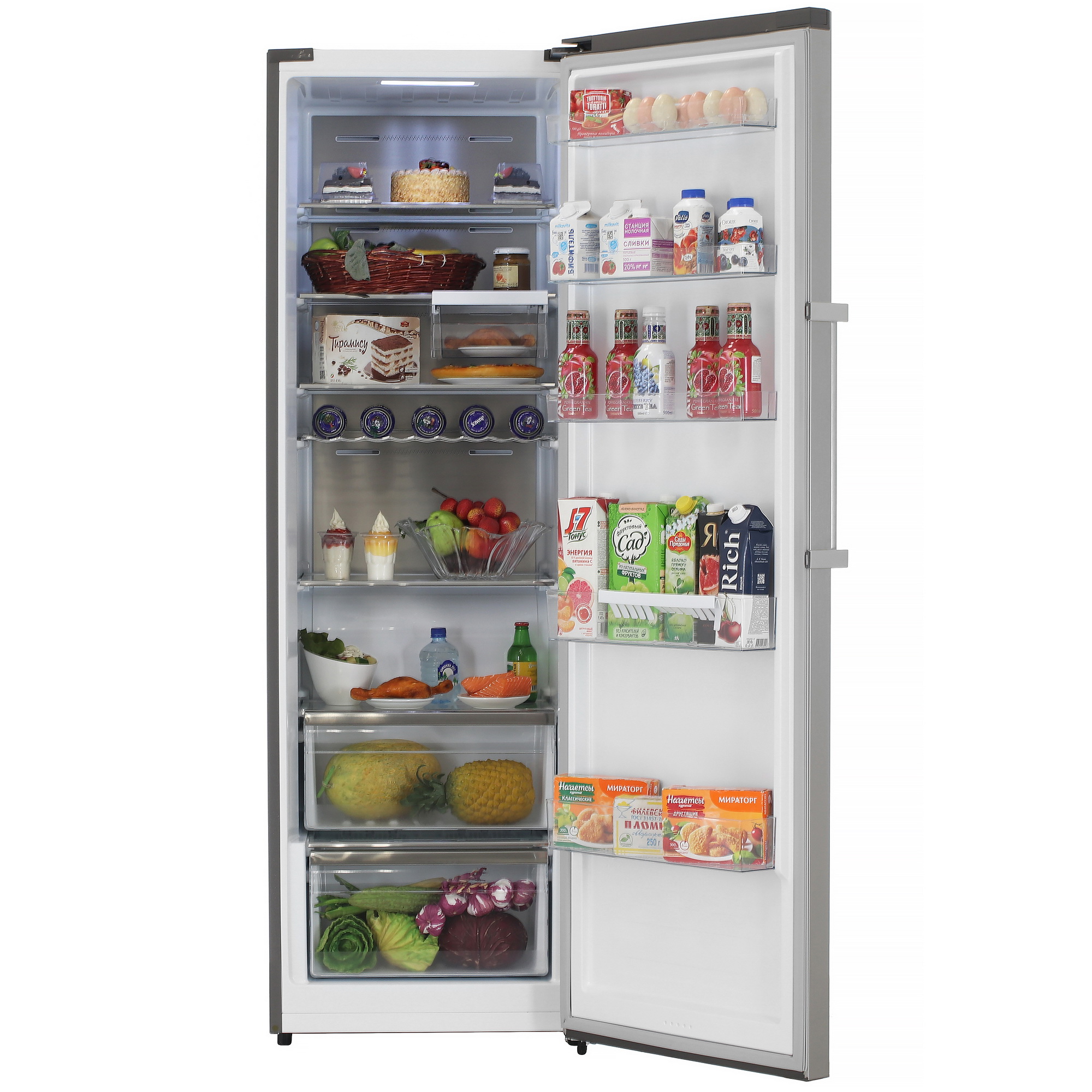 5413950 Холодильник без морозильника   DEXP S4-37AHE серебристый STDN-0132406 - Вид №5