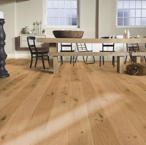 Паркетная доска Meister PD 400 Cottage Витал 8377 Дуб Рустик с брашью (Текстурированная) 2200х180 мм 2300200018 - Вид №8