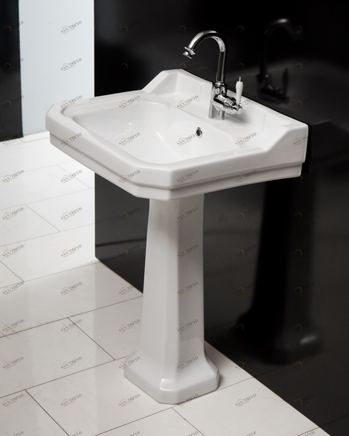 Раковина BelBagno TREVI Напольная раковина стоящая овальная BELBAGNO 