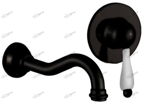 Rubinetteria Giulini Смеситель для умывальника настенный на 2 отверстия Classic revolution - praga F7521ce