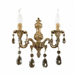 Possoni Illuminazione Аппликация из французского золота с кристаллами schoeler Oldie 504/a2-sh/g