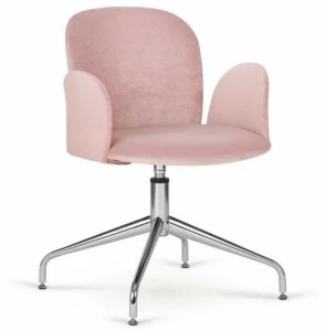 Paged Вращающееся кресло из ткани с подлокотниками April April 4