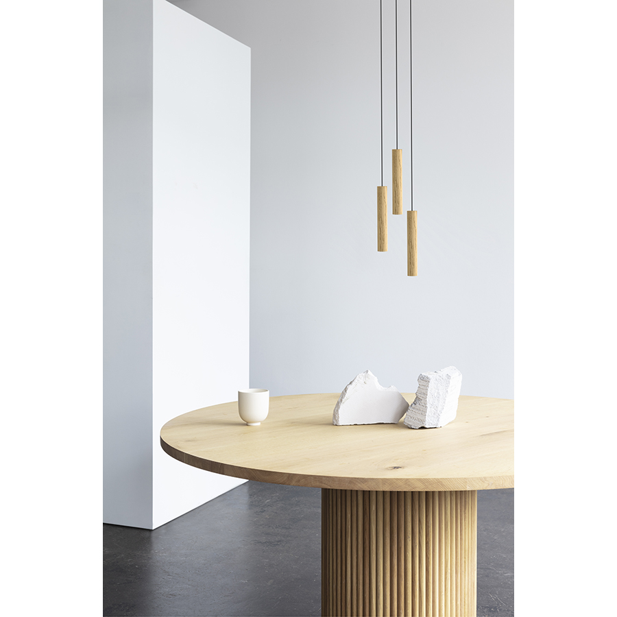 2230 Светильник , chimes cluster 3, D3 см, светлый дуб UMAGE  - Вид №1