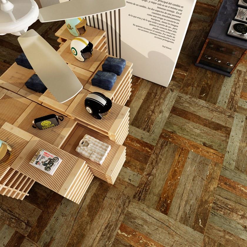 Land Porcelanico Пол из технического керамогранита с эффектом дерева Legno sun-id-1405458 - Вид №2