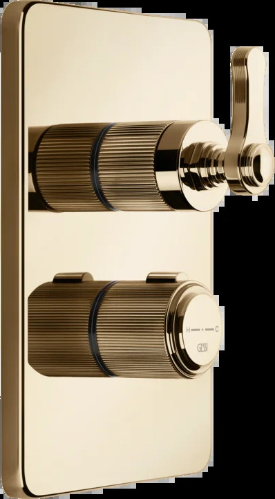 Смеситель для душа 65133 735 Gessi Venti20 ТЕПЛАЯ БРОНЗА PVD