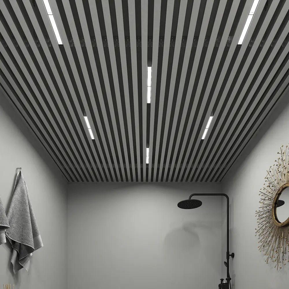 CESAL Реечный потолок кубической формы для входных зон и санузлов 1.7×1.7м 87202501