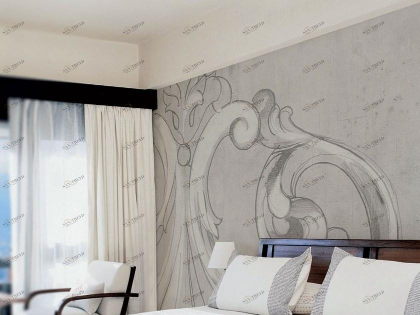 Tecnografica Огнеупорные водостойкие обои из стекловолокна I decorativi 60150