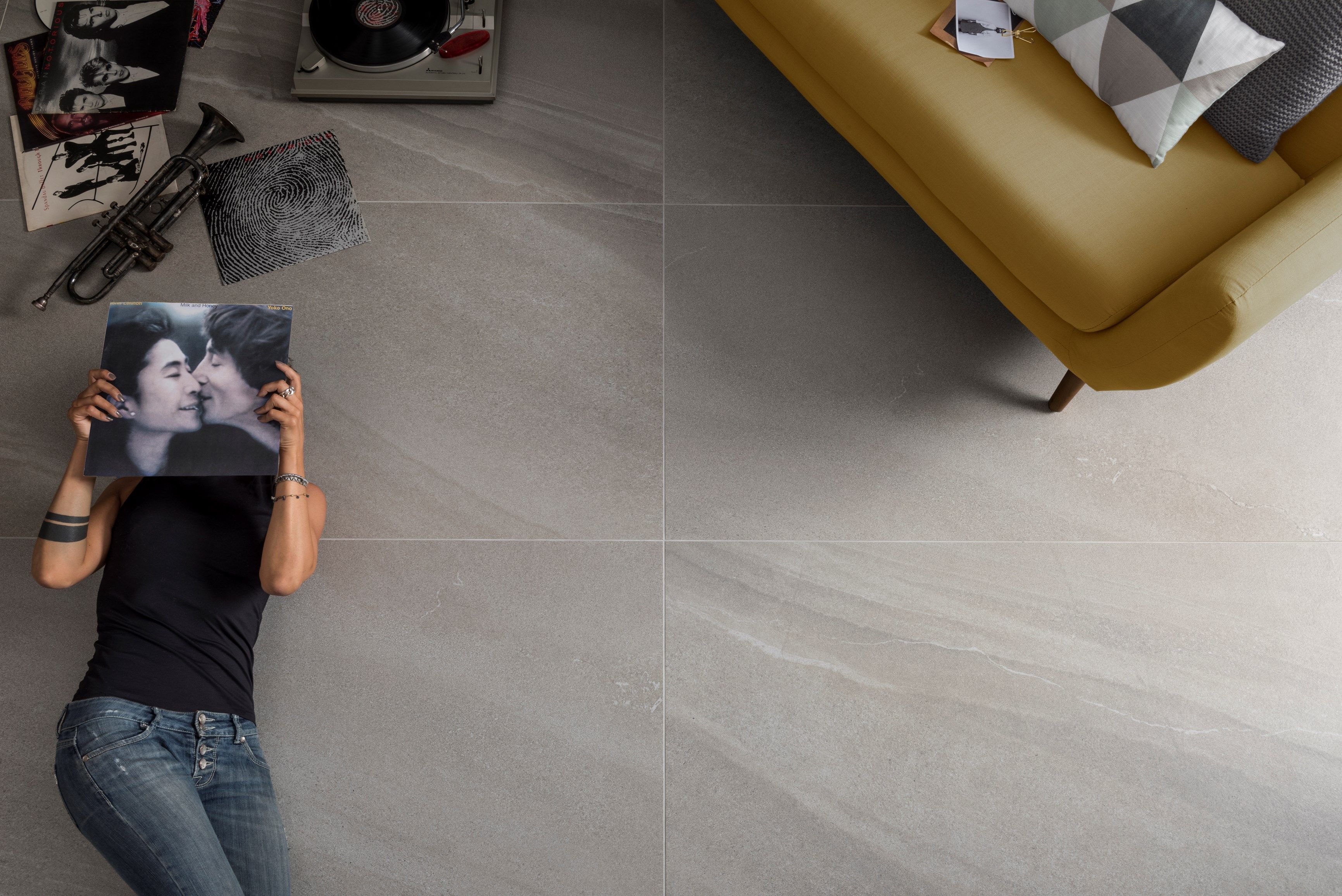 Пол / облицовка керамогранита с эффектом камня для внутреннего и наружного применения Imola LIME-ROCK ARCH-00031658 - Вид №2