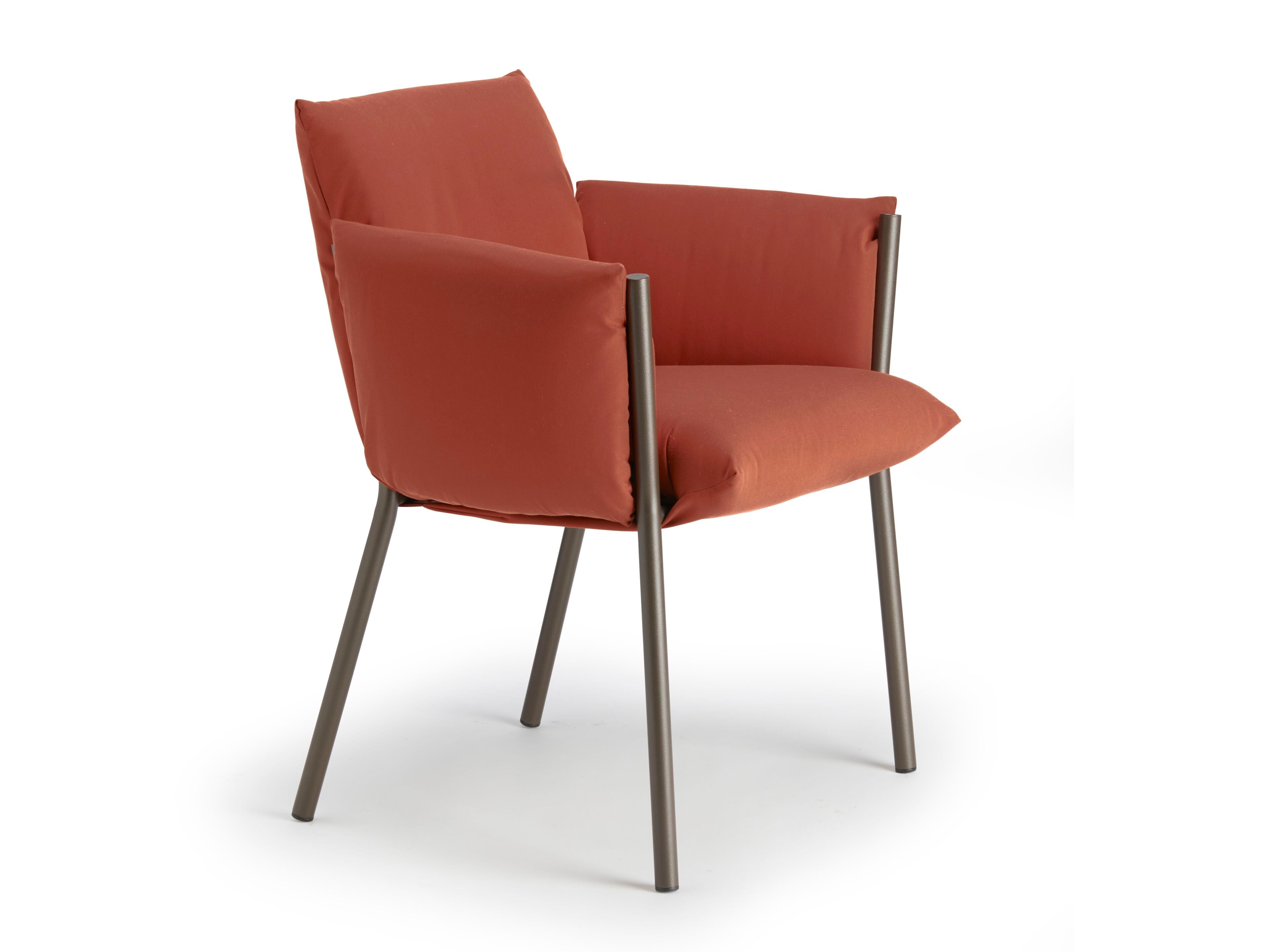 Тканевый мягкий садовый стул с подлокотниками S-CAB Breeze ARCH-00110792 - Вид №2