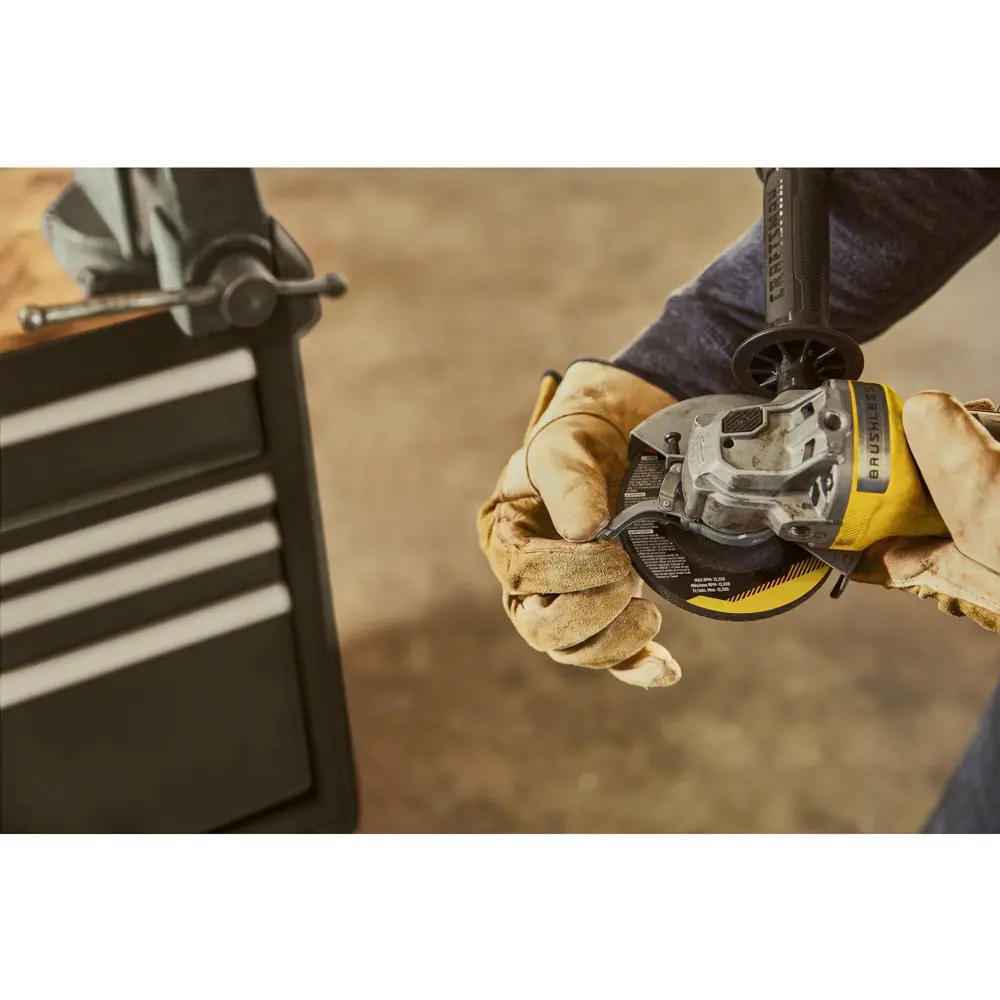 УШМ аккумуляторная бесщеточная Stanley Fatmax SFMCG700B-XJ, 18 В, 125 мм, без АКБ и ЗУ STLM-2110584 - Вид №11