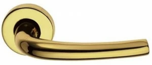 Pasini Ручка из латуни на розетке Luna 0021