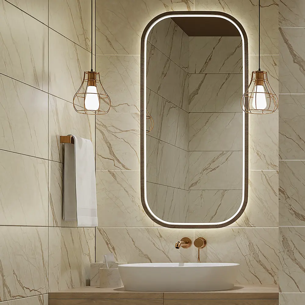 Настенная плитка Azori Forest Naturale 31.5×63 см матовая бежевая 89404302 STLM-1563422