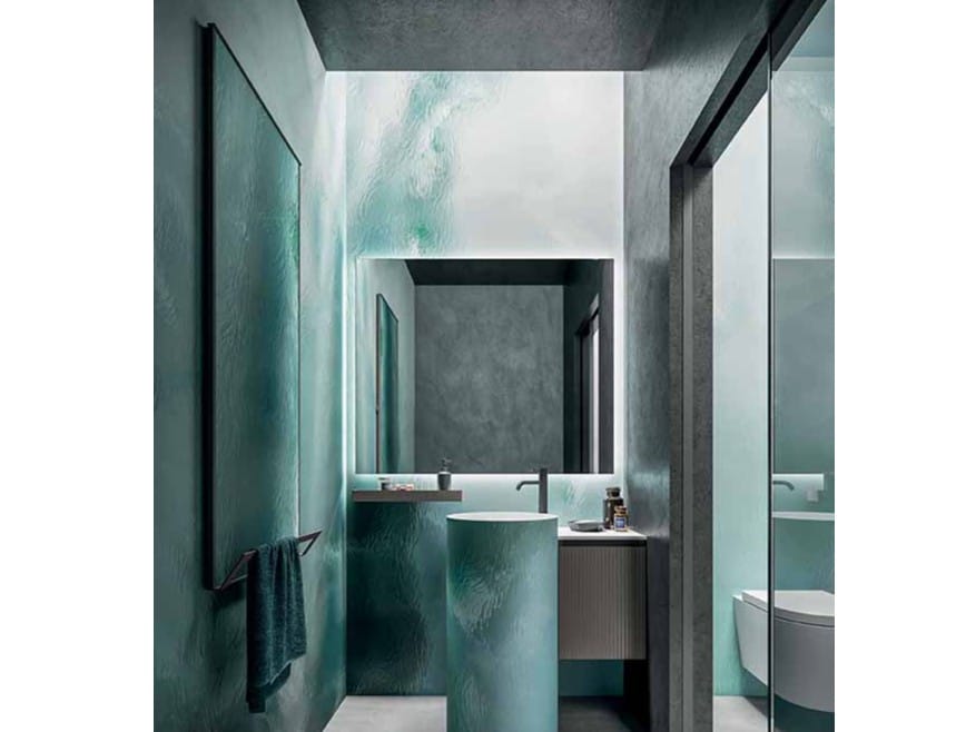 Фарфоровая керамическая панель электрический полотенцесушитель Cerasa рамка ARCH-00027329 - Вид №1