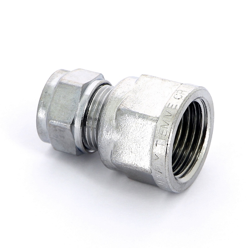 Муфта обжим-В хромированная TIEMME 12х1/2" 1130059 - Вид №1