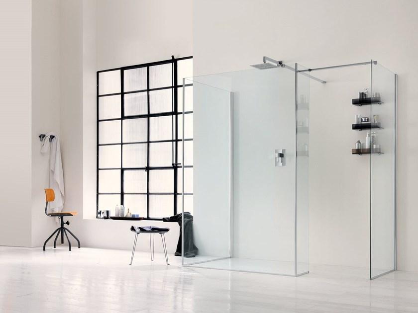 INDA® Стеклянная душевая кабина Walk in 6mm sun-id-1414933 - Вид №1