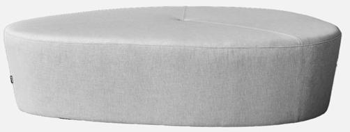 Grado Design Пуф из овальной ткани с обивкой Lotus sun-id-1393238 - Вид №2