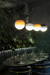 086111 Люстра 20 черная Marset Dipping Light