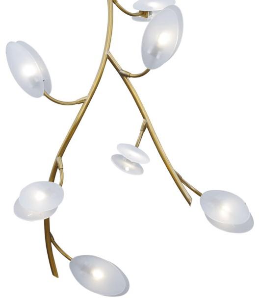 Patinas Lighting Светодиодный потолочный светильник ручной работы из латуни Inverno sun-id-1405641 - Вид №1