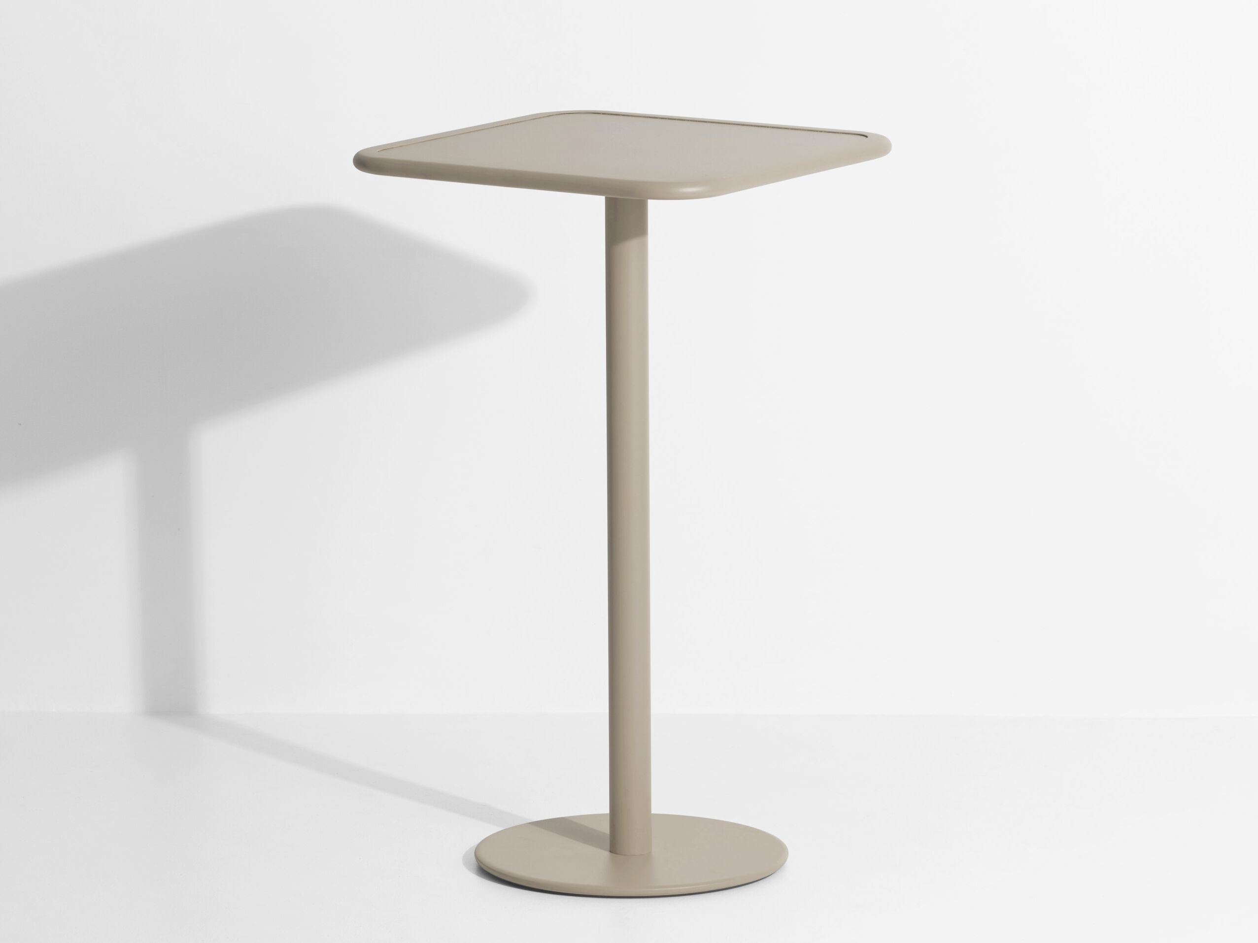 Высокий квадратный алюминиевый садовый стол с порошковым покрытием Petite Friture выходные ARCH-00039748 - Вид №29