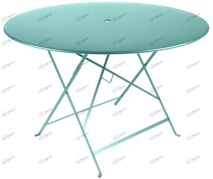 Fermob Складной круглый садовый стол из стали Bistro 0237 Bistrò