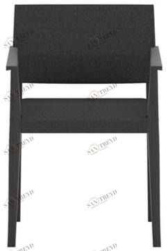 Andreu World Стул штабелируемый из дуба с подлокотниками Valeria So7522