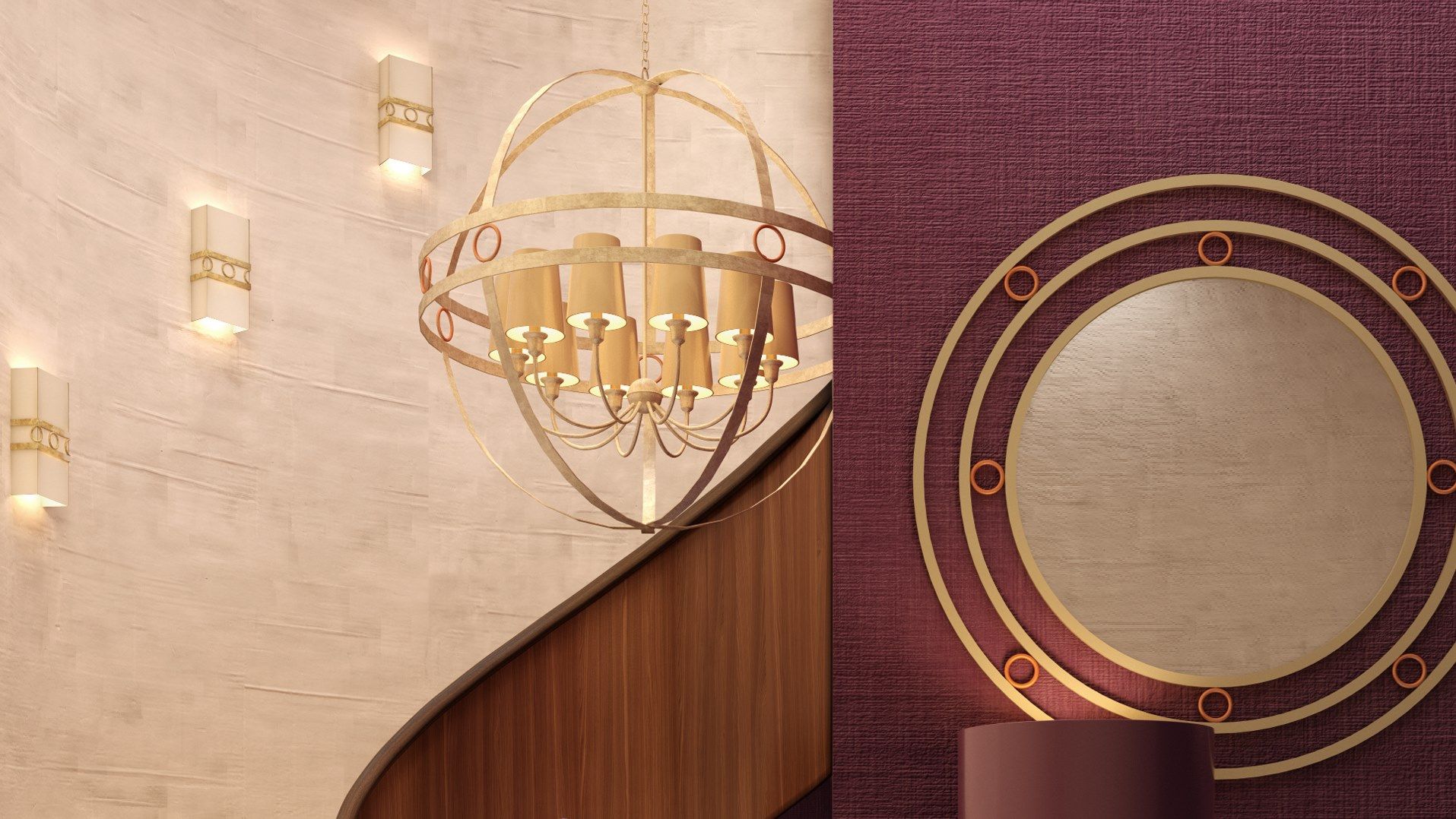 Металлический подвесной светильник Abrissi ARCH-00072358 - Вид №4