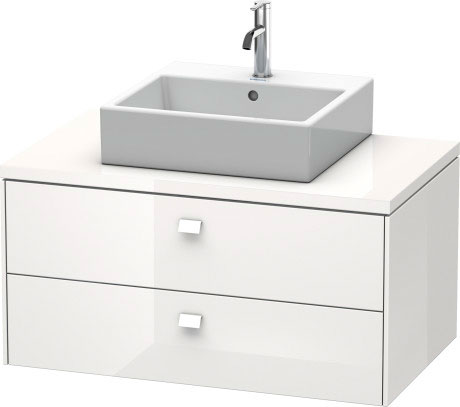 BR511809191 Brioso Тумбочка для консоли Серо-коричневый декор Duravit - Вид №2