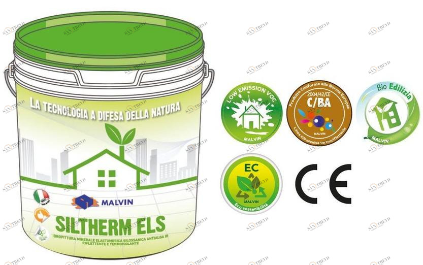 malvin Силоксановая эластомерная краска на минеральной воде против водорослей sun-id-1386506