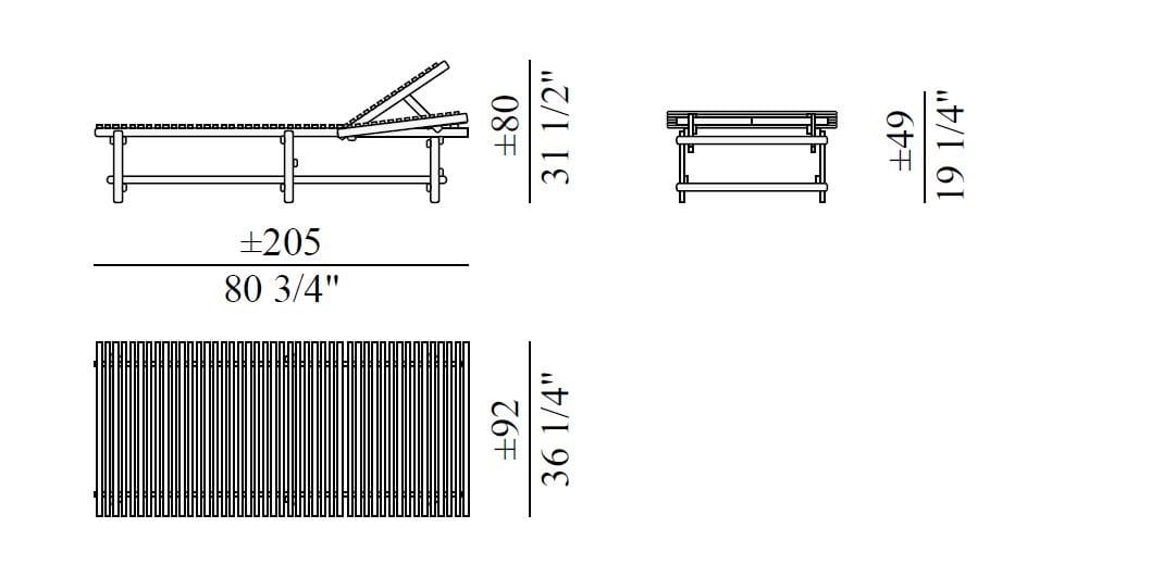 Кроватка Edra для наружного применения ARCH-00136957 - Вид №10