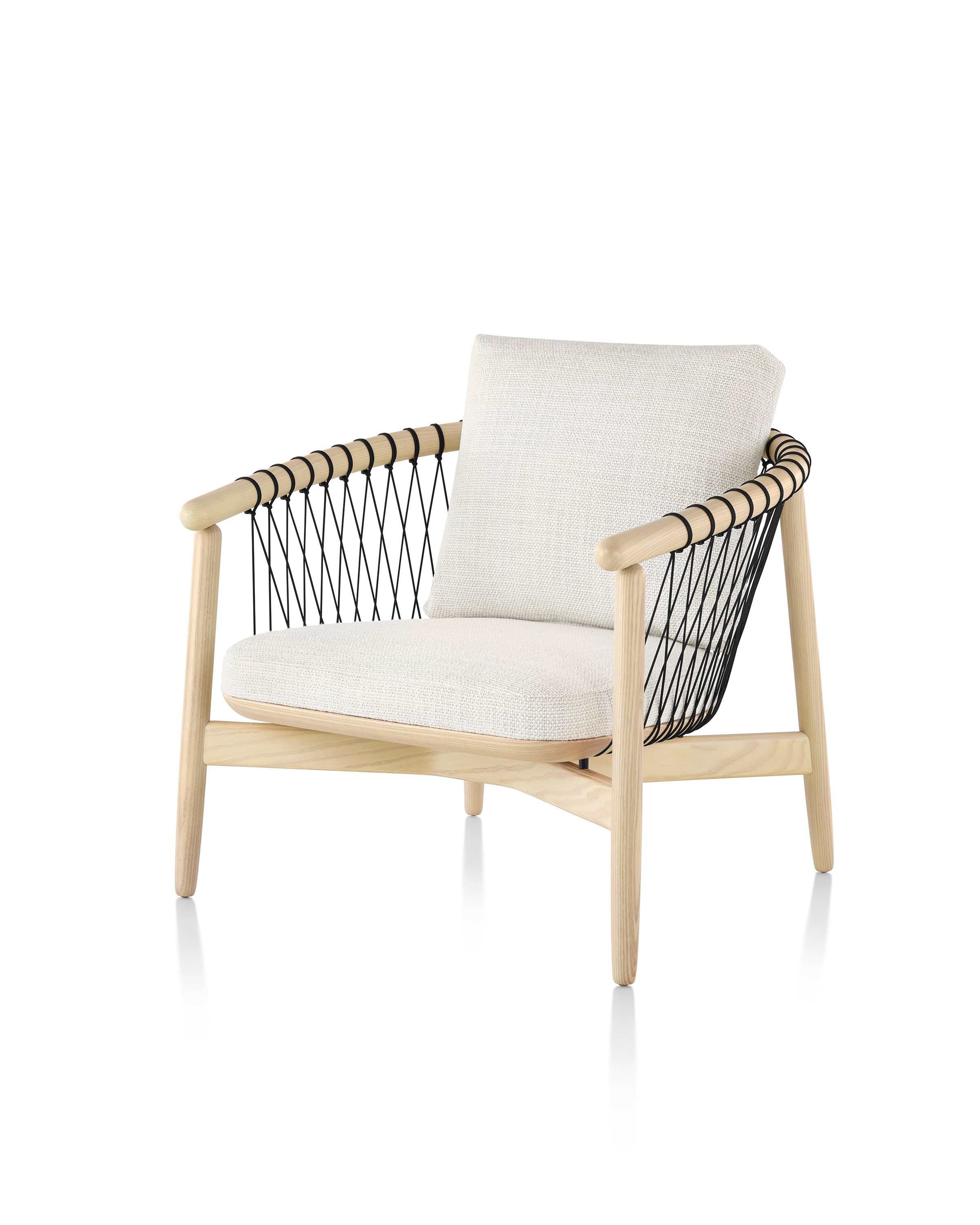 Кресло из дерева и ткани с подлокотниками Herman Miller Crosshatch ARCH-00123148 - Вид №20