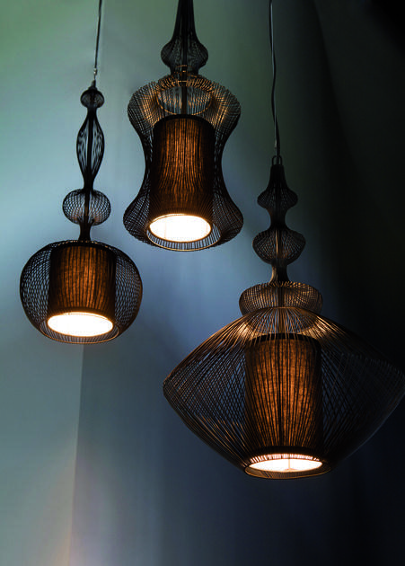 Forestier Подвесной светильник прямого и отраженного света из металла Tibet sun-id-1491914 - Вид №1